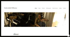 Desktop Screenshot of emilywilliamsmusic.com